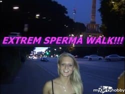MEINER ERSTER SPERMA WALK!!! EXTREM!!!