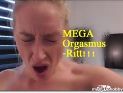 MEGA Orgasmus-Ritt!!!"