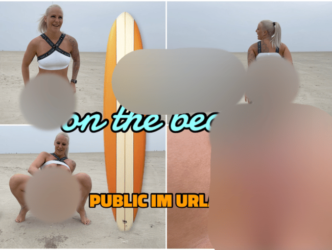PISS on the beach | PUBLIC NS am Nordsee Strand