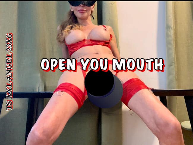 TSXXL-ANGEL23X6 OPEN YOUR MOUTH