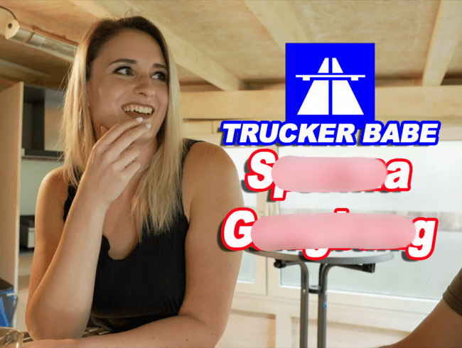Trucker Babe Sperma Gangbang
